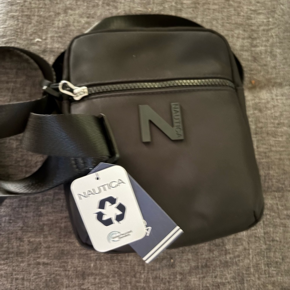 Nautica Black Belt Bag